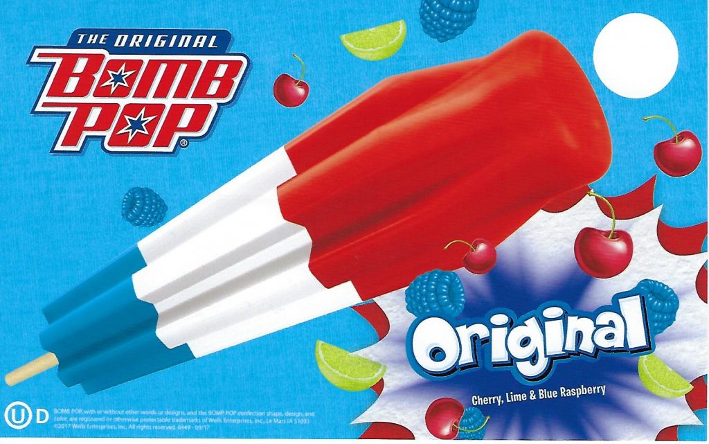 BB Bomb Pop Original Red, White, Blue 24 Ct – Dingman's Dairy