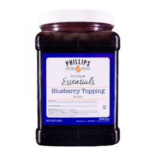 Phillips Blueberry Topping 1/2 Hgl 6 Cs