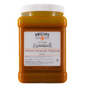 Phillips Salted Caramel Topping 1/2 Hgl 6 Cs