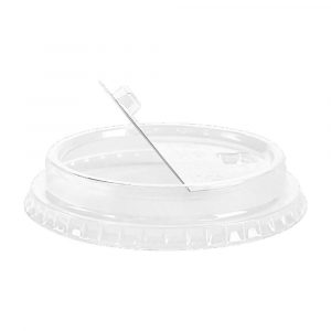 Lid Dome Clear Plastic DF12 1000Ct