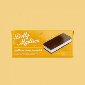 Dolly Madison Giant Vanilla Sandwich 6oz/24 Ct