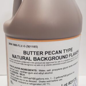 Butter Pecan Natural Flavor #1906 Gal
