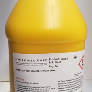 VD Lemon Emulsion With Color QG61 Gal