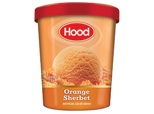 Hood Sherbet Orange 6 Qt 6 Ct