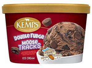 Kemps 48oz Double Fudge Moose 3 Ct