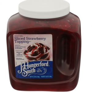 JHS Strawberry Topping #11800 3 Cs