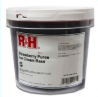 R&H Strawberry Puree  2/1 Gal Tubs Cs