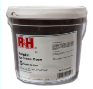 R&H Pumpkin Ice Cream Base 2/1 Gal Tubs Cs