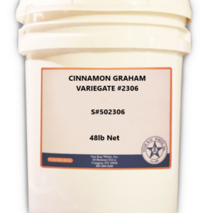 Cinnamon Graham Variegate #2306 48Lb Pail
