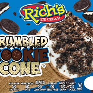 Rich’s Cookie Crumbled Cone 24 Ct