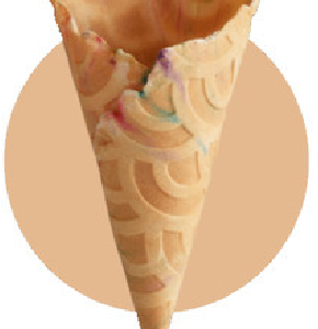 Konery Cone Birthday Cake(144)